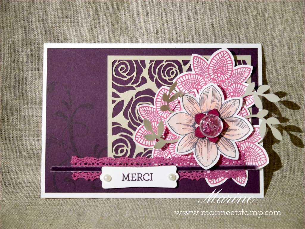 StampinUp - Marine Wiplier pour SB - Sketch 93