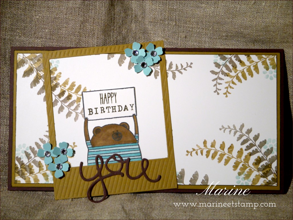 StampinUp - Marine Wiplier pour SB - Sketch 97