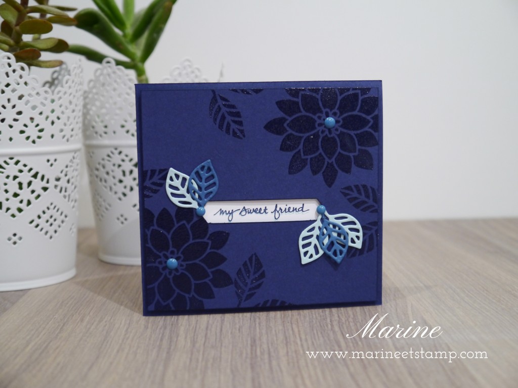 StampinUp - Marine Wiplier - Stamping Techniques 101 - Nov16