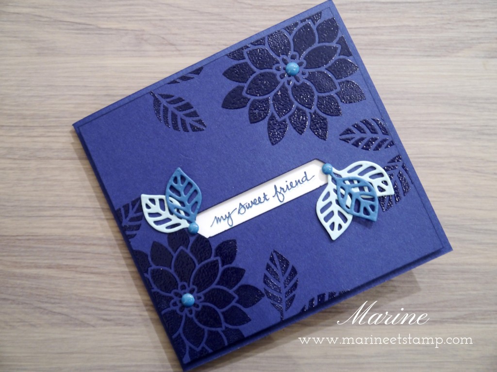 StampinUp - Marine Wiplier - Stamping Techniques 101 - Nov16-2