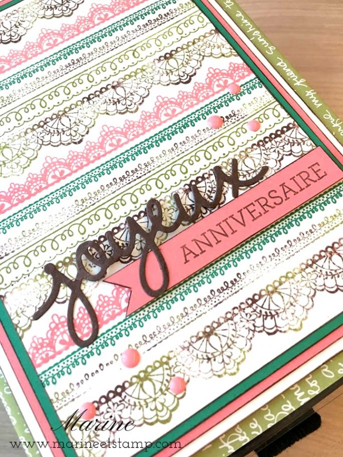 StampinUp – Marine Wiplier – Boite Anniversaire 2