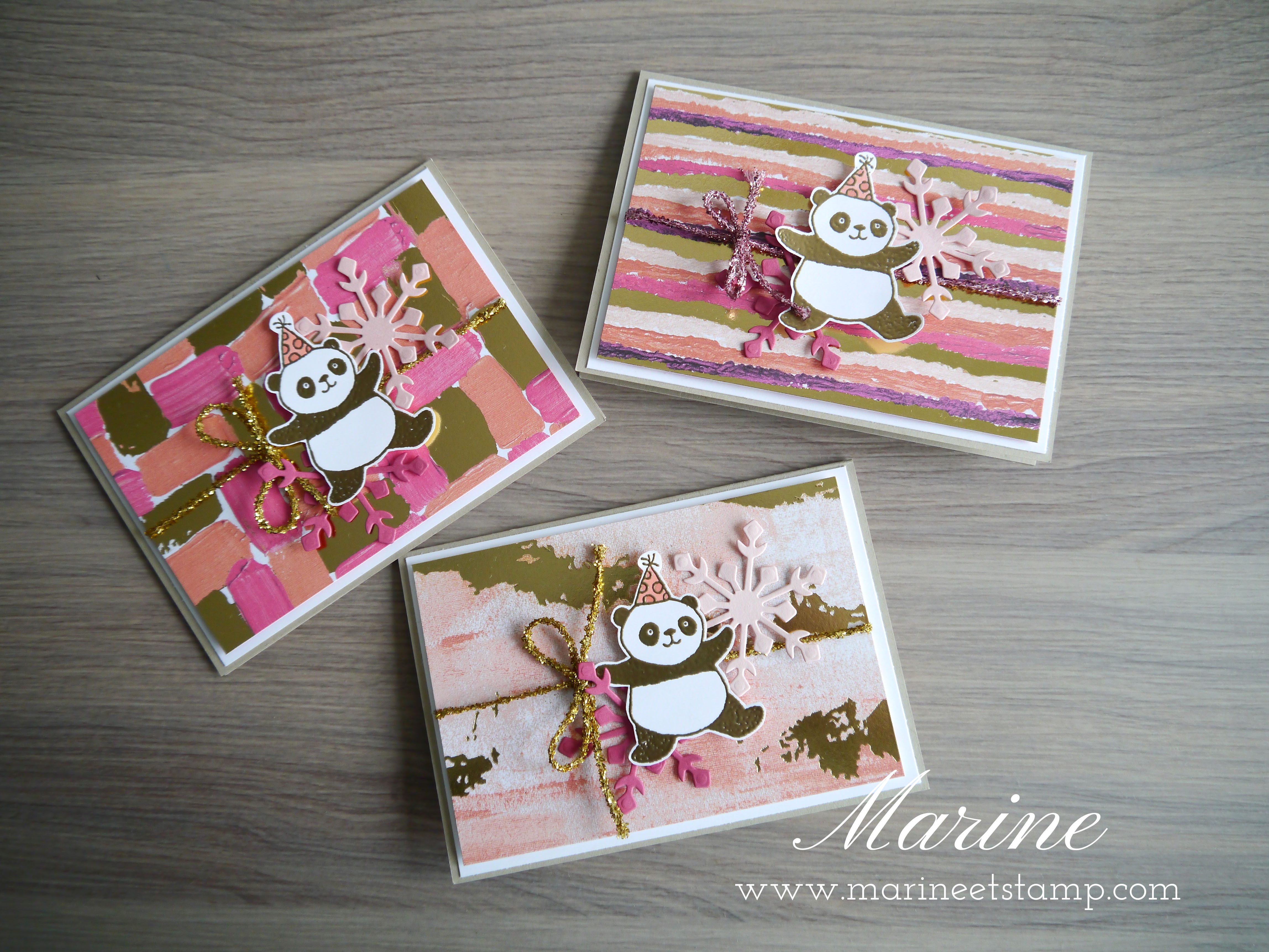 StampinUp – Marine Wiplier – Pandas festifs2